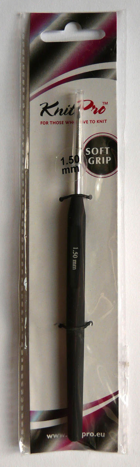 Крючек Soft Grip 1,5 мм Индия
1,5 мм
Сталь с мягкой ручкой и колпачком