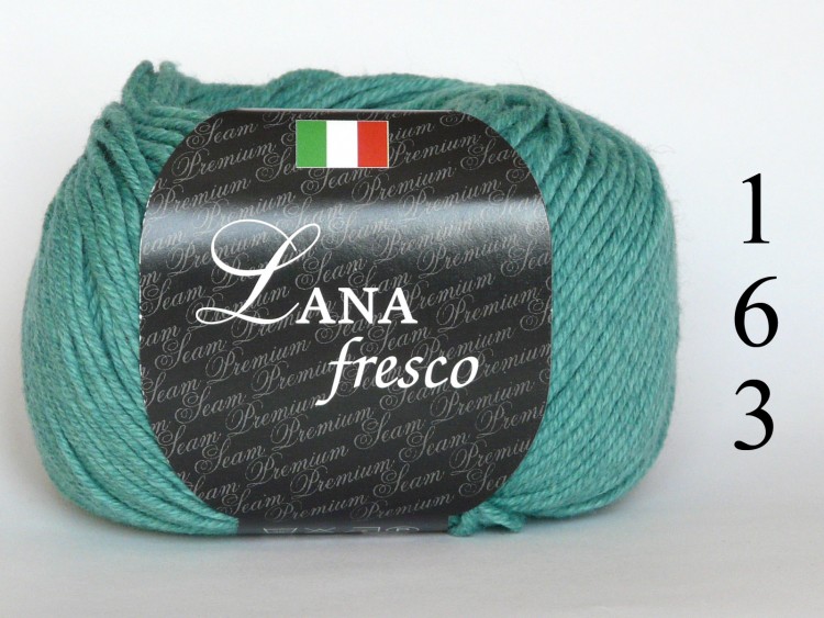 Lana fresco Italy
50 grams
50% merino wool 50% cotton
95 meters
Winter, Summer
