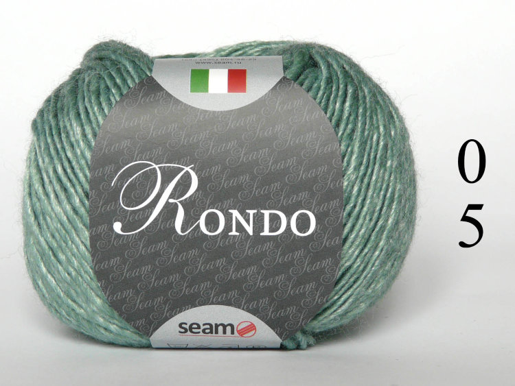 Rondo Italy
50 gram
110 meters or 120 yds
60% wool 40% viscose
Winter
