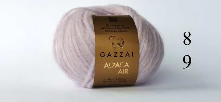 Пряжа Альпака Эйр Турция 50 г / 150 м, 58% Baby Alpaca 28% ПА 14% Меринос, Зима 50 грам
150 метров
28% полиамид 14% мериносовая шерсть 58% бэйби альпака